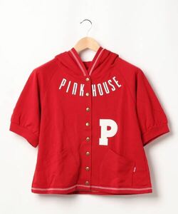 レディース 「PINK HOUSE」 カーディガン MEDIUM レッド