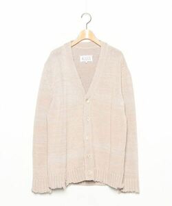 メンズ 「Maison Margiela」 ニットカーディガン X-SMALL ベージュ