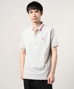 メンズ 「FRED PERRY」 半袖ポロシャツ X-LARGE グレー