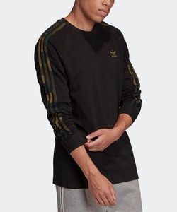 メンズ 「adidas」 長袖Tシャツ XXX-LARGE ブラック