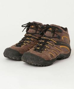 メンズ 「MERRELL」 ハイカットスニーカー 42 ブラウン