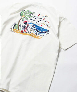 メンズ 「The Endless Summer」 半袖Tシャツ MEDIUM ホワイト