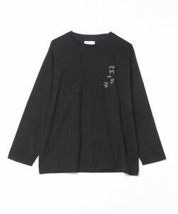 メンズ 「Lui's」 長袖Tシャツ L ブラック