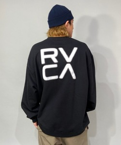 メンズ 「RVCA」 スウェットカットソー M ブラック