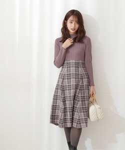 レディース 「PROPORTION BODY DRESSING」 ドッキングワンピース SMALL パープル