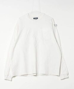 メンズ 「NAUTICA」 刺繍長袖Tシャツ X-LARGE ホワイト