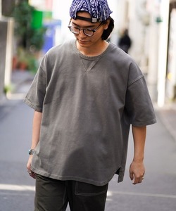 メンズ 「gym master」 半袖Tシャツ LARGE チャコールグレー