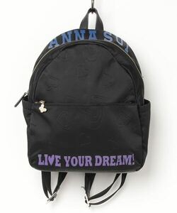 レディース 「ANNA SUI」 リュック - ブラック_画像1