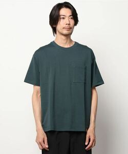 メンズ 「BEAMS LIGHTS」 半袖Tシャツ X-LARGE ダークグリーン_画像1