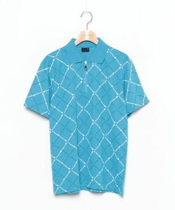 メンズ 「New Balance」 半袖ポロシャツ M ブルー