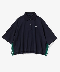 レディース 「FRED PERRY」 半袖ポロシャツ 10 ネイビー