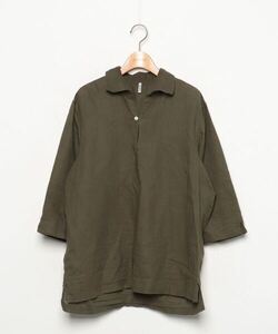 メンズ 「The DUFFER of ST.GEORGE」 7分袖シャツ MEDIUM カーキ