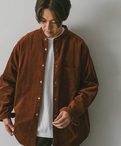 メンズ 「URBAN RESEARCH DOORS」 長袖シャツ LARGE ブラウン