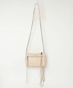 レディース 「REBECCA MINKOFF」 ショルダーバッグ - ベージュ