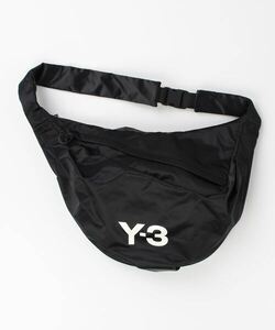 メンズ 「Y-3」 メッセンジャーバッグ - ブラック