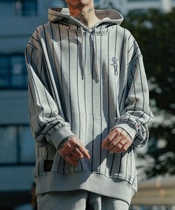 メンズ 「Subciety」 プルオーバーパーカー LARGE グレー