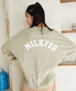 レディース 「MILKFED.」 スウェットカットソー ONE SIZE ライトグリーン