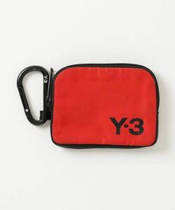 メンズ 「Y-3」 ポーチ ONE SIZE ブラック×レッド