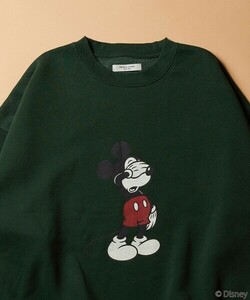 「FREAK'S STORE」 長袖カットソー「Disneyコラボ」 フリ- グリーン レディース