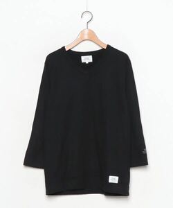 「CRIMIE」 7分袖Tシャツ M ネイビー メンズ