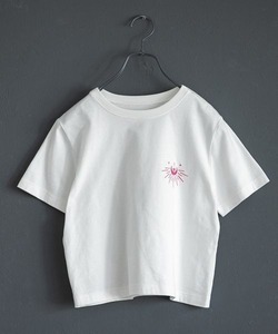 「JEANASIS」 半袖Tシャツ「SHIMAコラボ」 FREE ホワイト レディース