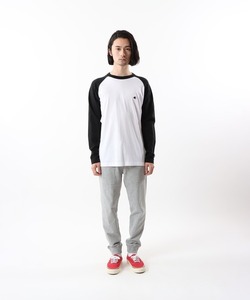 「Champion」 長袖Tシャツ X-LARGE ブラック メンズ