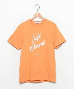 「Maison Kitsune」 半袖Tシャツ X-SMALL オレンジ系その他 メンズ