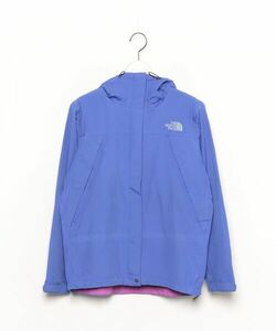 「THE NORTH FACE」 ワンポイントナイロンブルゾン M ブルー レディース