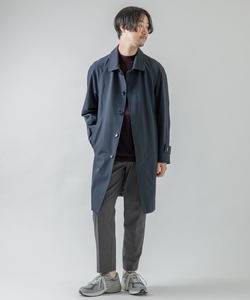 「URBAN RESEARCH ROSSO MEN」 ステンカラーコート MEDIUM ネイビー メンズ