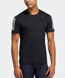 「adidas」 半袖Tシャツ X-LARGE ブラック メンズ