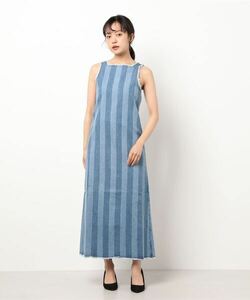 「AMERI」 ノースリーブワンピース SMALL ブルー レディース