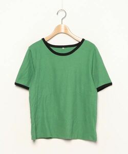 「JUNOAH」 半袖Tシャツ X-LARGE グリーン レディース