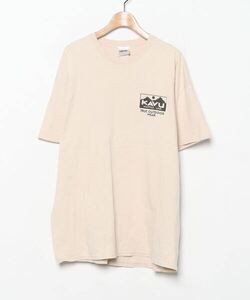 「KAVU」 半袖Tシャツ X-LARGE ベージュ メンズ_画像1