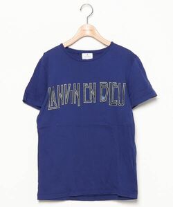 「LANVIN en Bleu」 半袖Tシャツ 48 ブルー メンズ_画像1