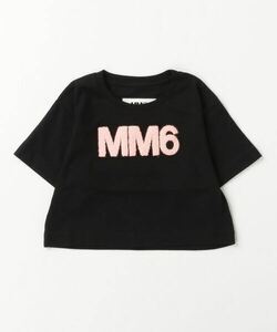 「MM6 Maison Margiela」 「KIDS」半袖Tシャツ 14Y ブラック キッズ