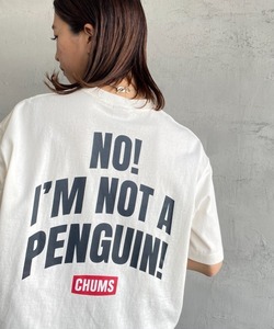 「CHUMS」 半袖Tシャツ X-LARGE ホワイト レディース