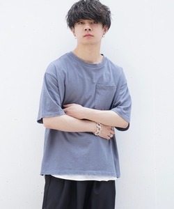 「INTER FACTORY」 半袖Tシャツ SMALL チャコールグレー メンズ