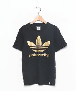 「adidas」 半袖Tシャツ X-SMALL ブラック メンズ