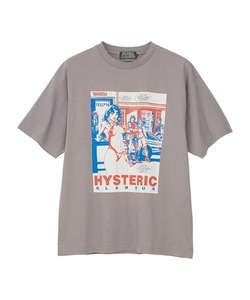 「HYSTERIC GLAMOUR」 半袖Tシャツ X-LARGE グレー メンズ