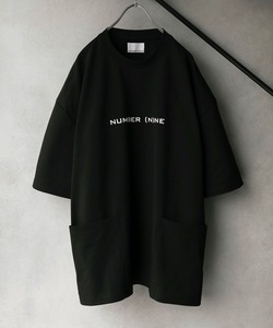 「NUMBER (N)INE」 半袖Tシャツ 2 ブラック メンズ