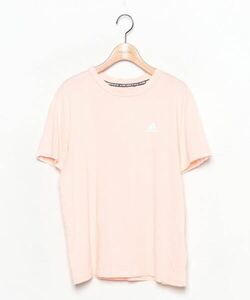 「adidas」 半袖Tシャツ X-SMALL ピンク レディース
