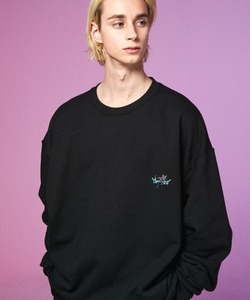 「rehacer」 スウェットカットソー X-LARGE ブラック系その他2 メンズ