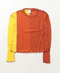 「Steven Alan」 長袖カットソー S オレンジ レディース