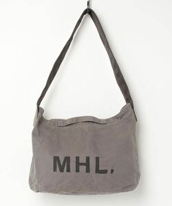 「MHL.」 ワンポイントショルダーバッグ - グレー メンズ