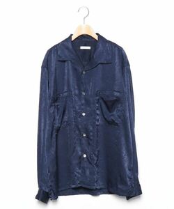 「LIDNM」 長袖シャツ L ネイビー メンズ