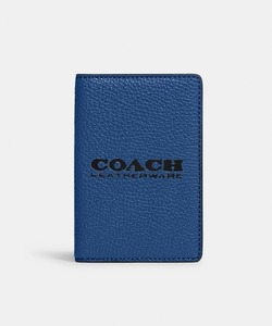 「COACH」 カードケース フリ- ブルー系その他 メンズ