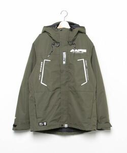 「AAPE BY A BATHING APE」 マウンテンパーカー X-LARGE カーキ メンズ_画像1