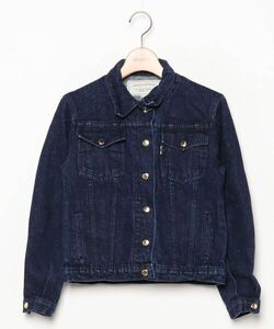 「Maison Kitsune」 デニムジャケット X-SMALL ブルー レディース