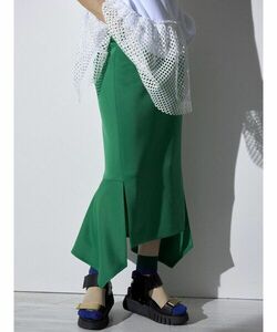 「UN3D.」 スカート 36 グリーン レディース