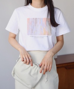 「LIAN」 半袖Tシャツ FREE ピンク レディース_画像1